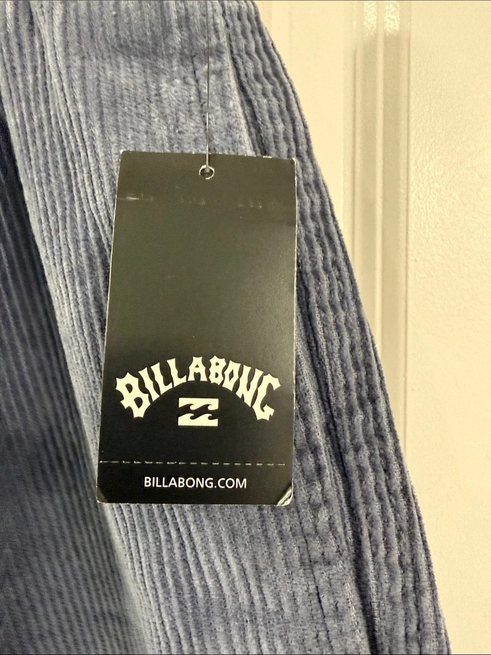 Billabong Men's Corduroy Drawstring Shorts - Navy Blue